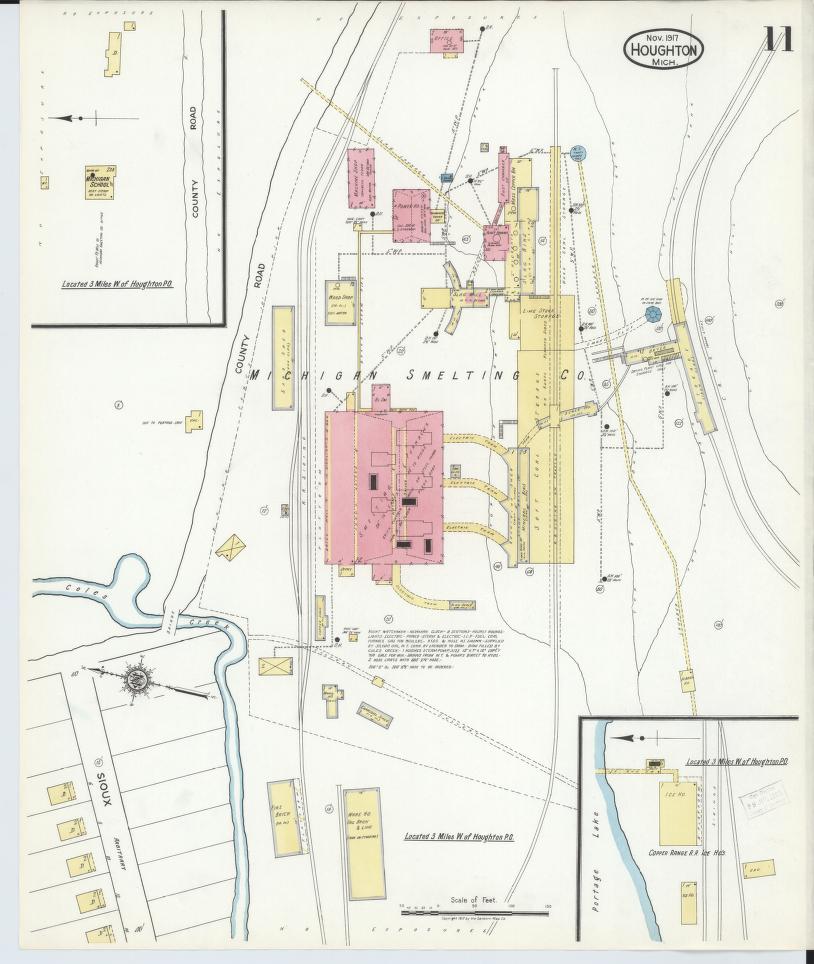 Miichigan Smelter Map